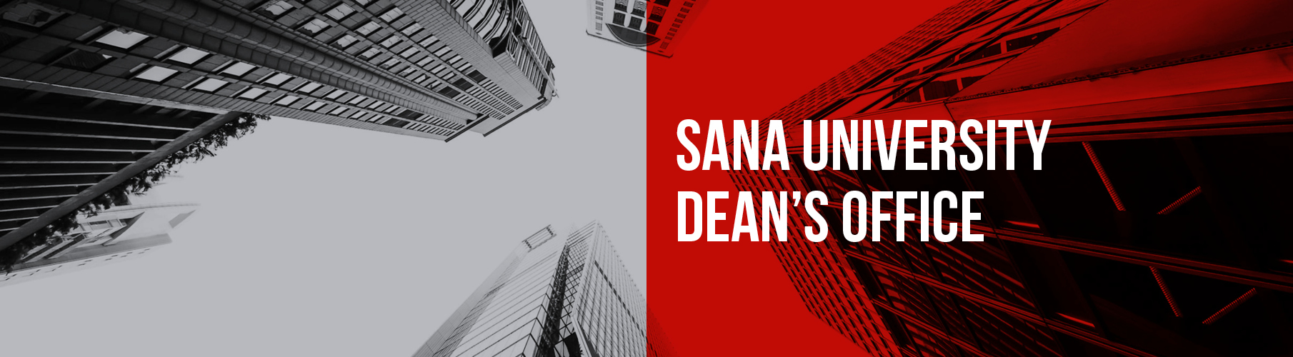 Sana University Deans Office